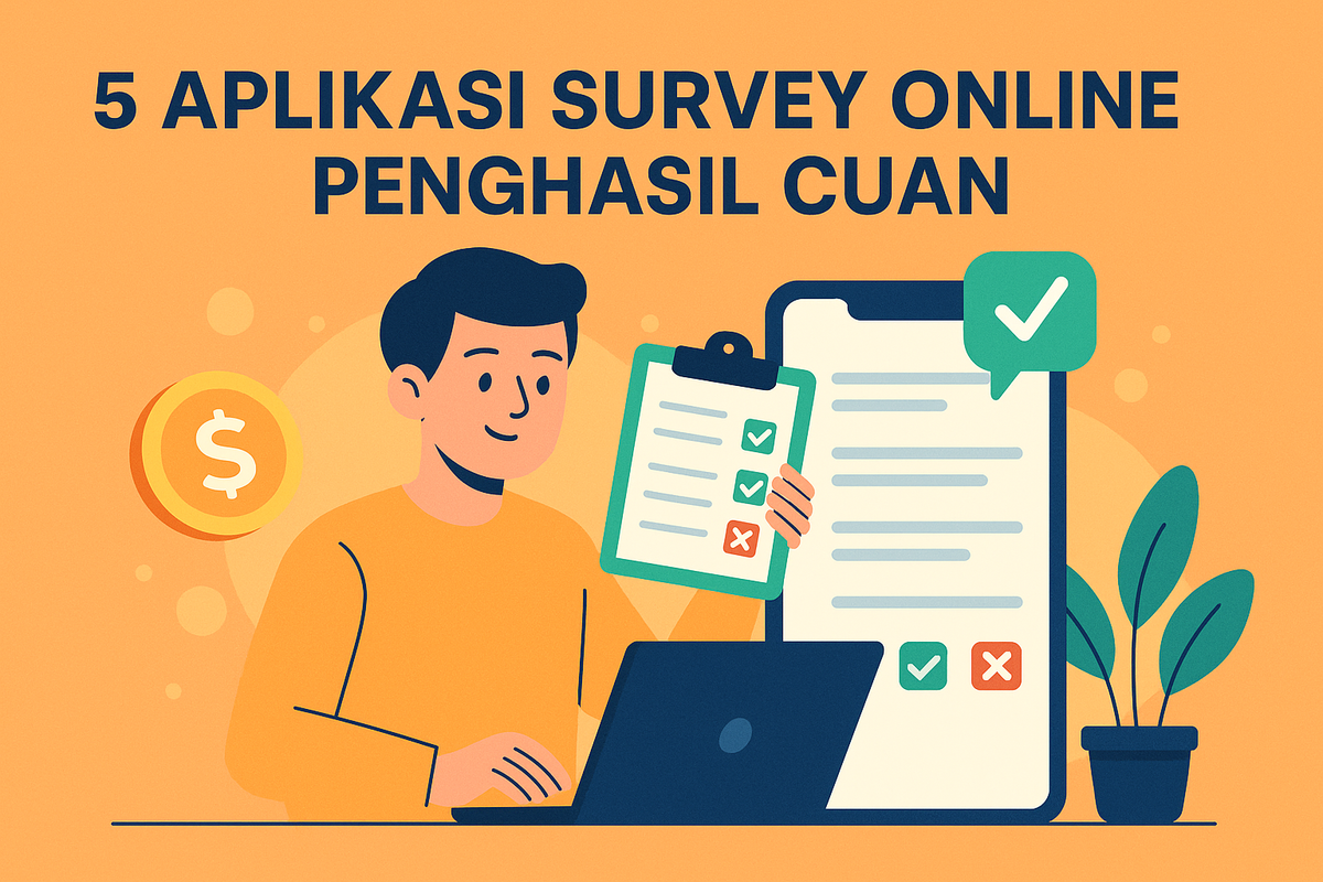 5 Aplikasi Survey Online Penghasil Cuan