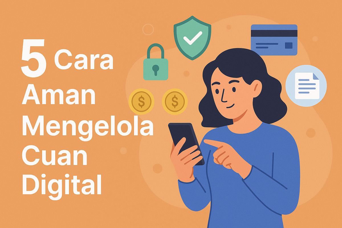 5 Cara Aman Mengelola Cuan Digital