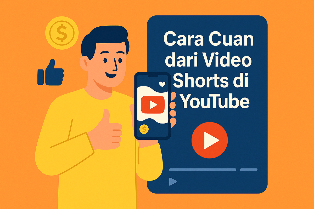 Cara Cuan dari Video Shorts di YouTube