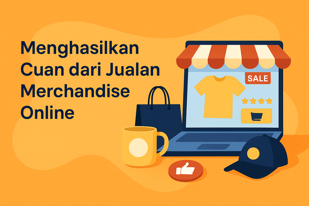Menghasilkan Cuan dari Jualan Merchandise Online
