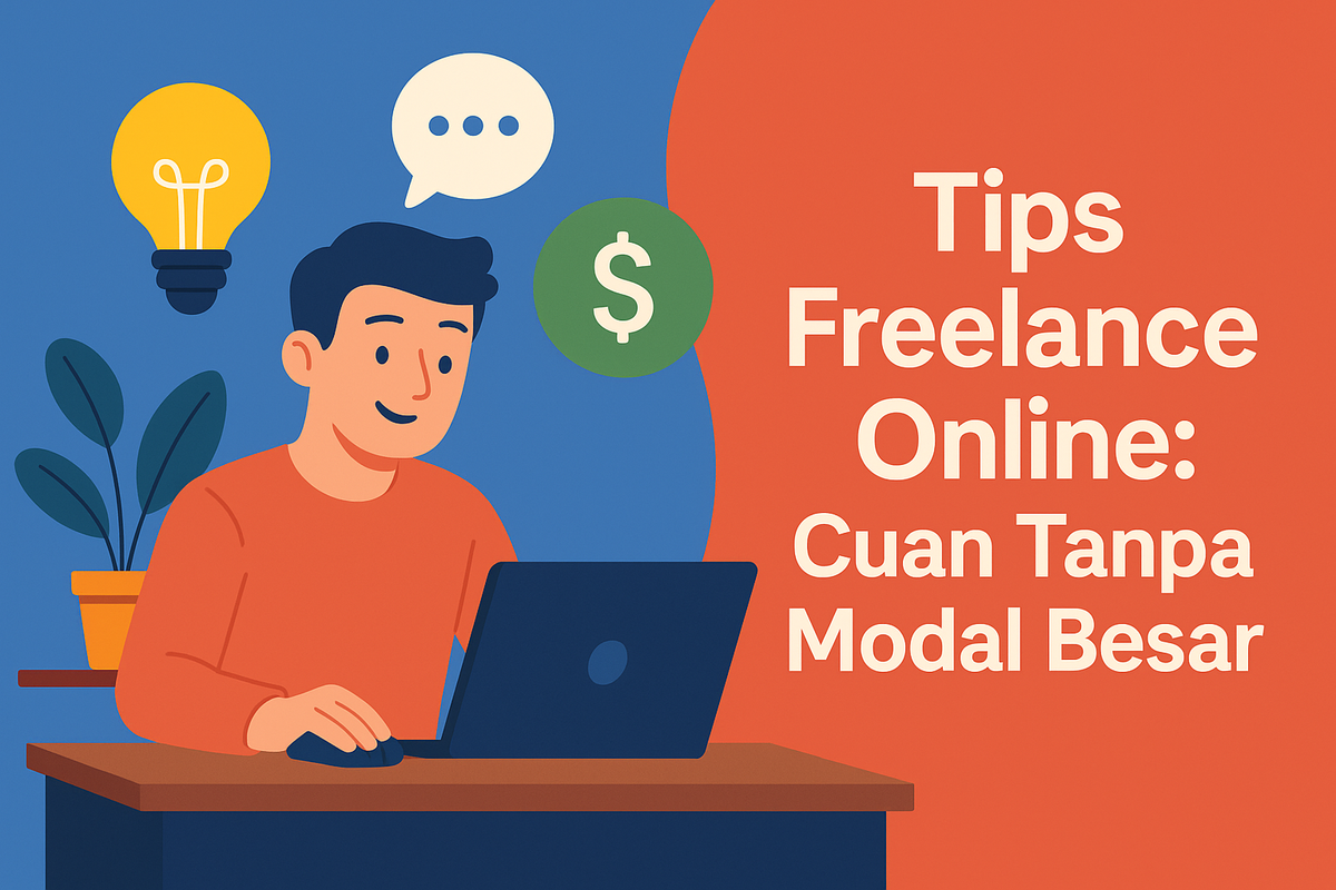 Tips Freelance Online: Cuan Tanpa Modal Besar