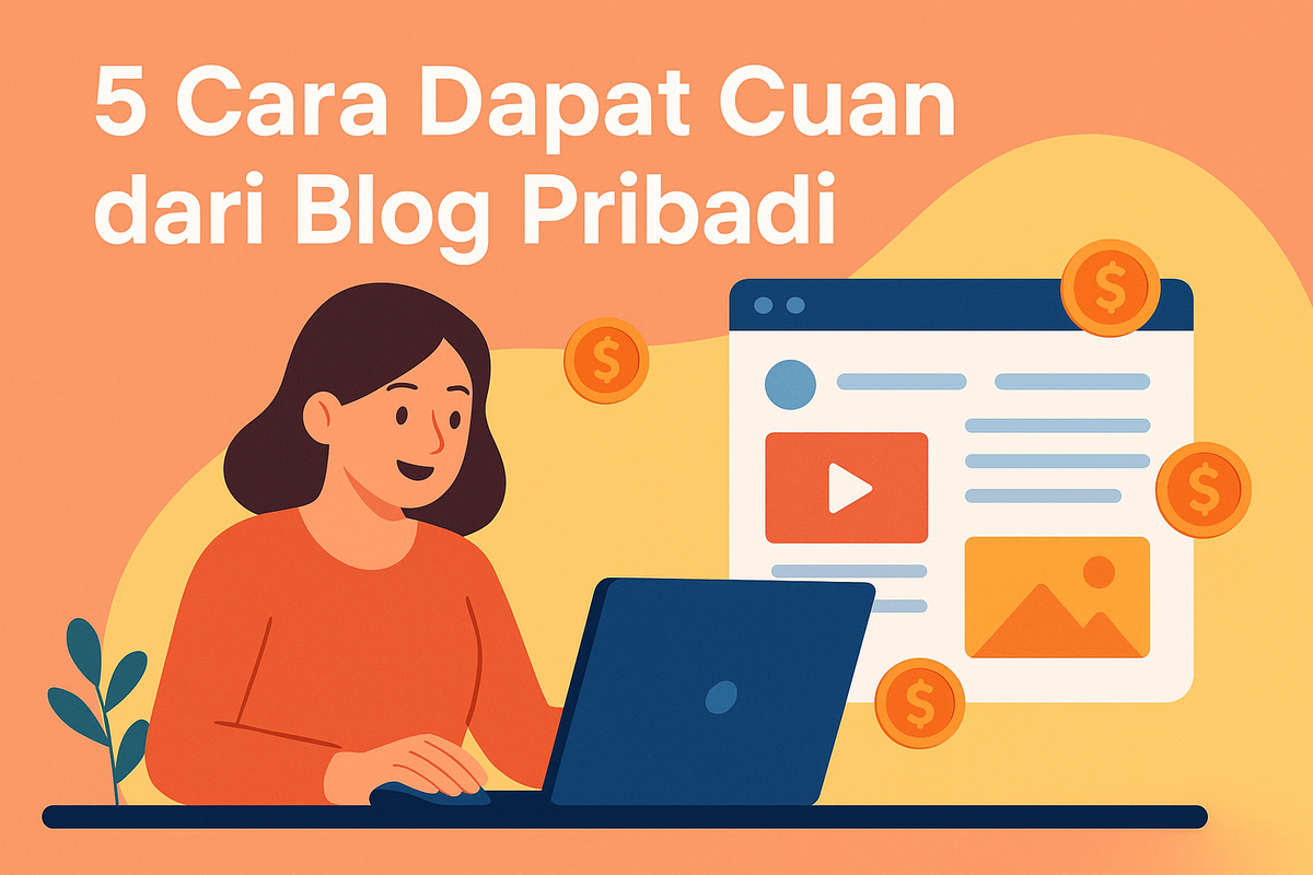 5 Cara Dapat Cuan dari Blog Pribadi