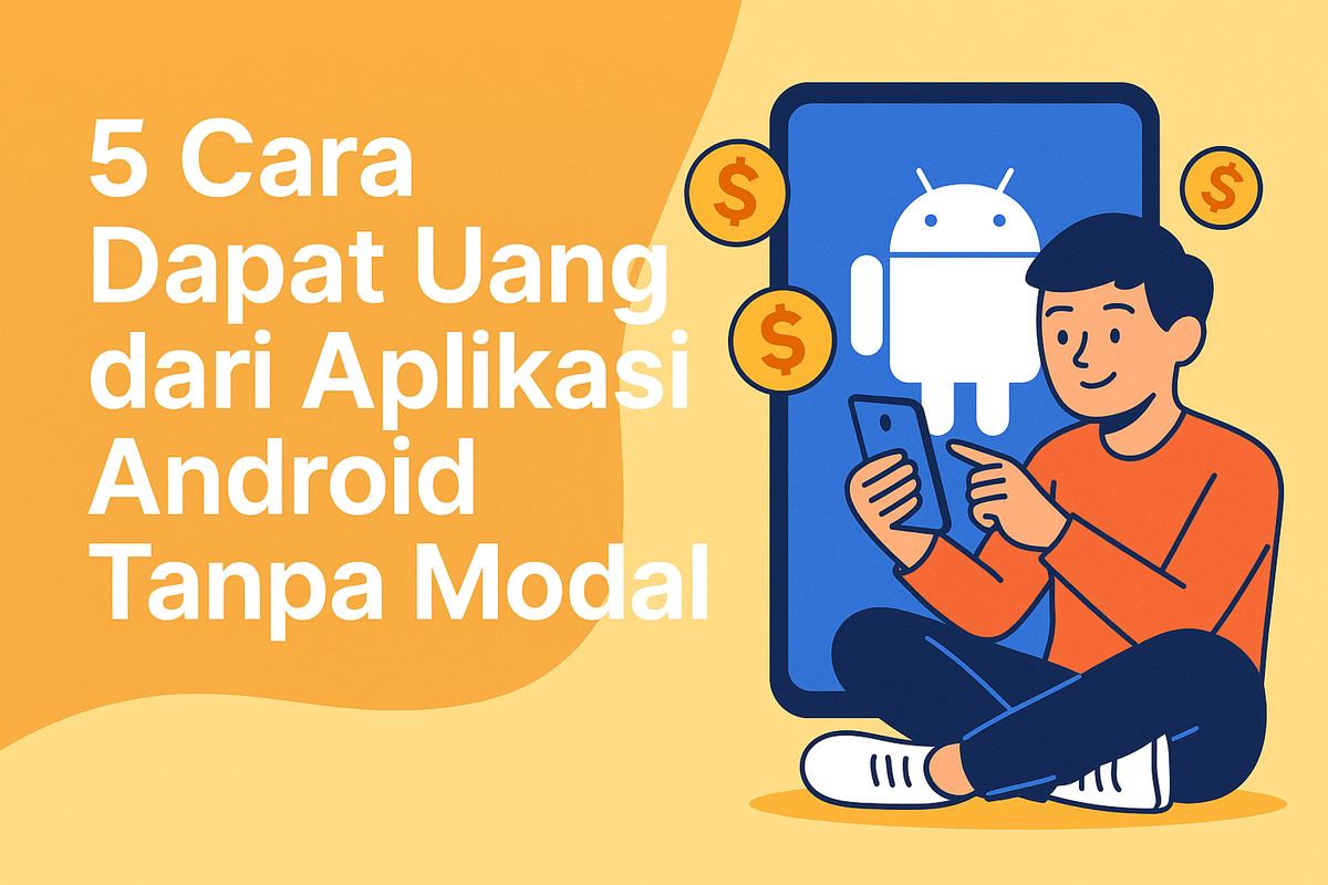 5 Cara Dapat Uang dari Aplikasi Android Tanpa Modal