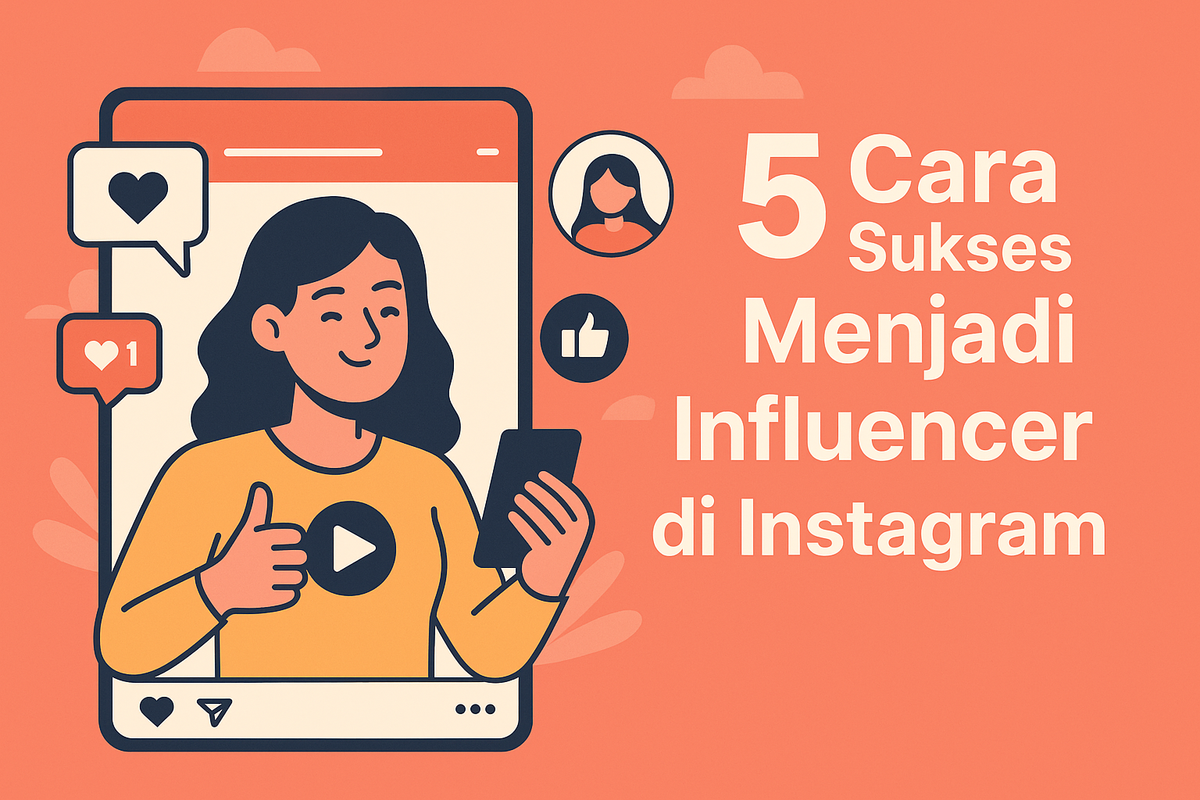 5 Cara Sukses Menjadi Influencer di Instagram