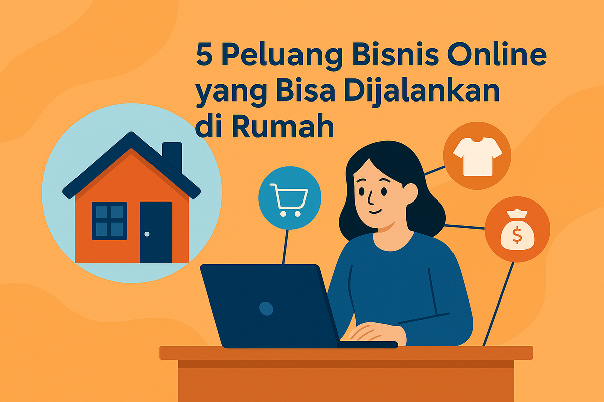 5 Peluang Bisnis Online yang Bisa Dijalankan di Rumah