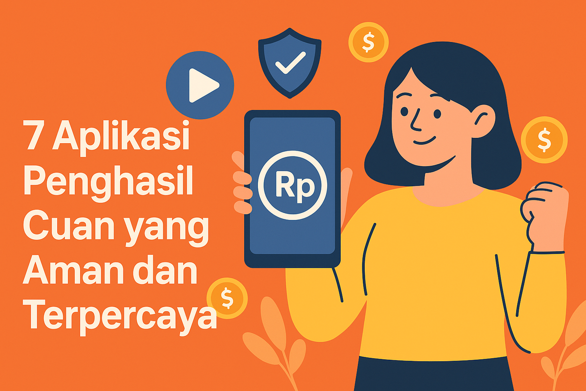 7 Aplikasi Penghasil Cuan yang Aman dan Terpercaya