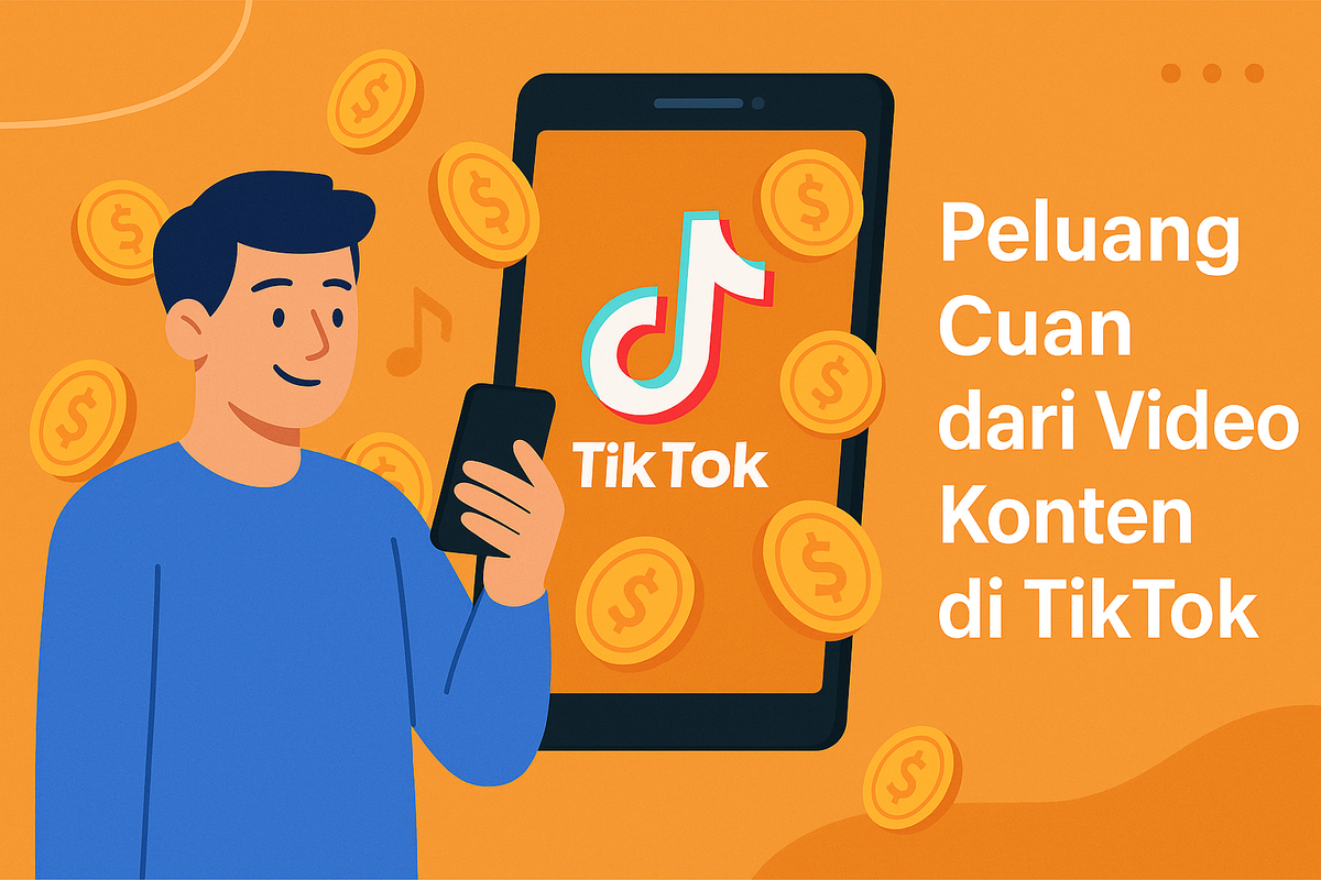 Peluang Cuan dari Video Konten di TikTok